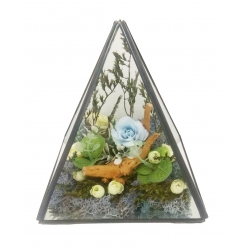 Online Shop - Green Art - Blue Rose (1)
